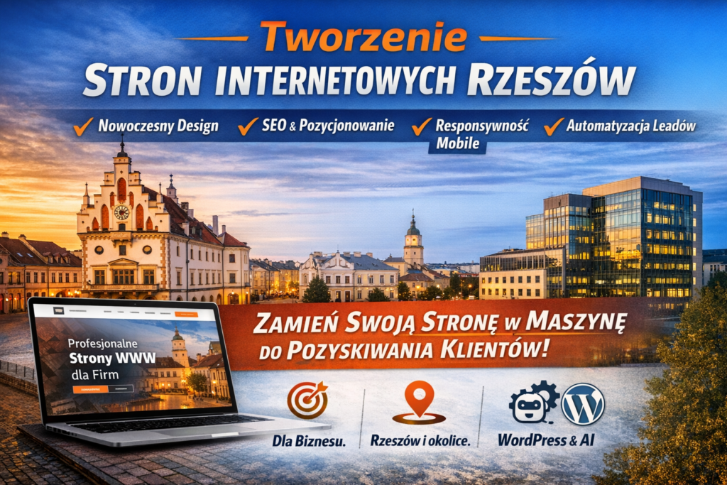 tworzenie stron Internetowych Rzeszów